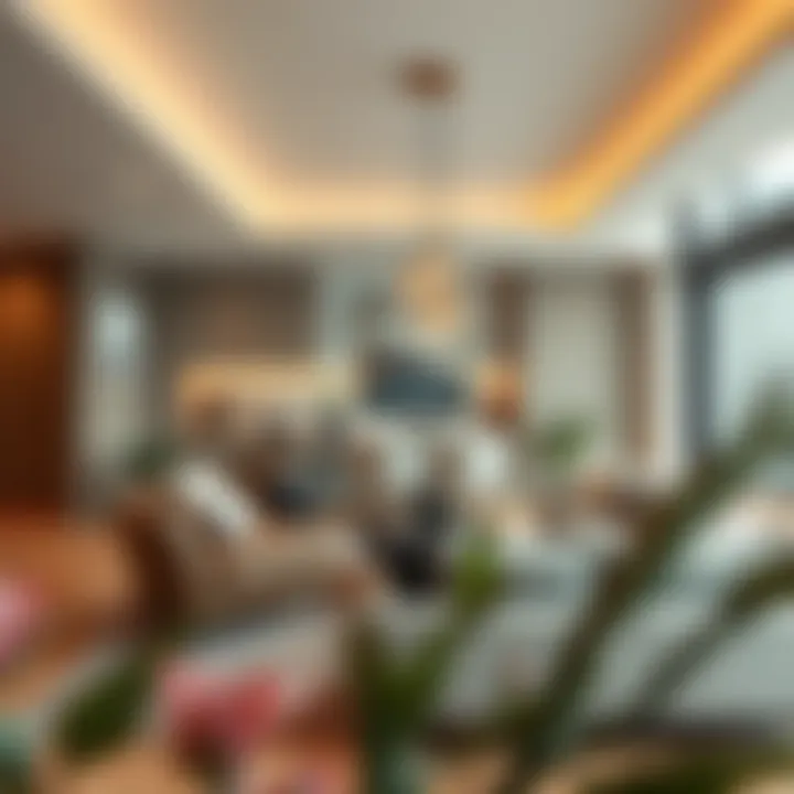 Innovative Glass Features in a Stylish Living Space Stylish living space showcasing innovative glass features.