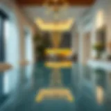 The Elegance of Reflective Glass in Modern Interiors Reflective glass surface enhancing modern interior design.