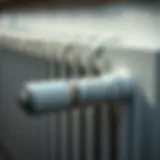 Clean radiator exterior with shine