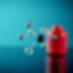 Chemical structure of polyester