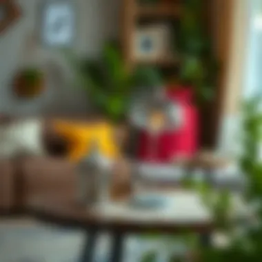 Recycled materials transformed into decorative items