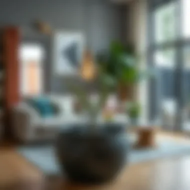 Creative use of recycled materials in home decor