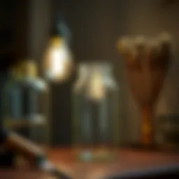 Creative recycling project using glass jars