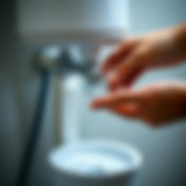 Routine maintenance of water dispensers