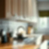 Brilliance of Clean Cabinets Shiny kitchen cabinet reflecting light