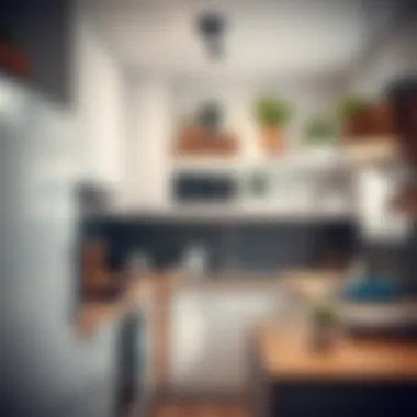 Maximizing Vertical Space in Compact Kitchens Efficient use of vertical space in a small kitchen