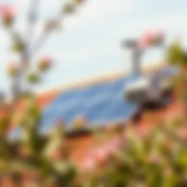 Solar panels powering ventilation solutions