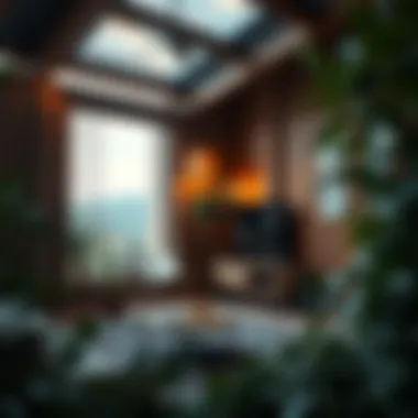 Sustainable building with solar ventilation