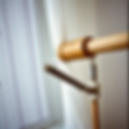 Installation tools for curtain rods