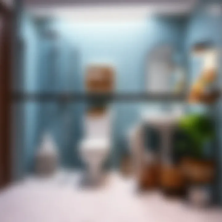 Innovative storage solutions for limited bathroom spaces