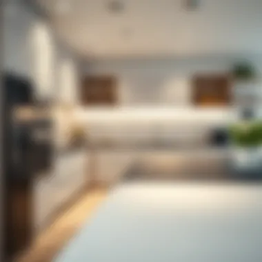 Modern Kitchen Design Featuring Integrated Solutions Sleek modern kitchen with integrated appliances