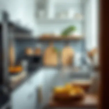 A well-maintained kitchen after cleaning