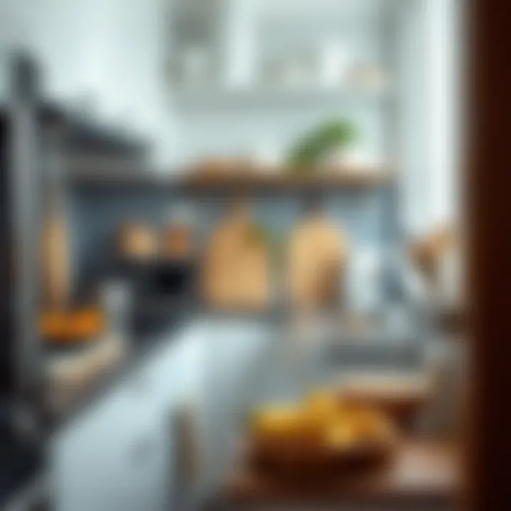 A well-maintained kitchen after cleaning