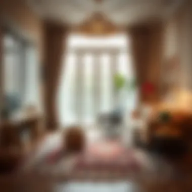 Decorative Ideas for Workspaces Decorative carpet arrangement in a workspace