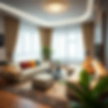 Stylish Living Room Ideas Stylish living room with a three-meter carpet