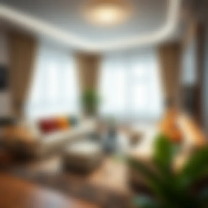 Stylish Living Room Ideas Stylish living room with a three-meter carpet