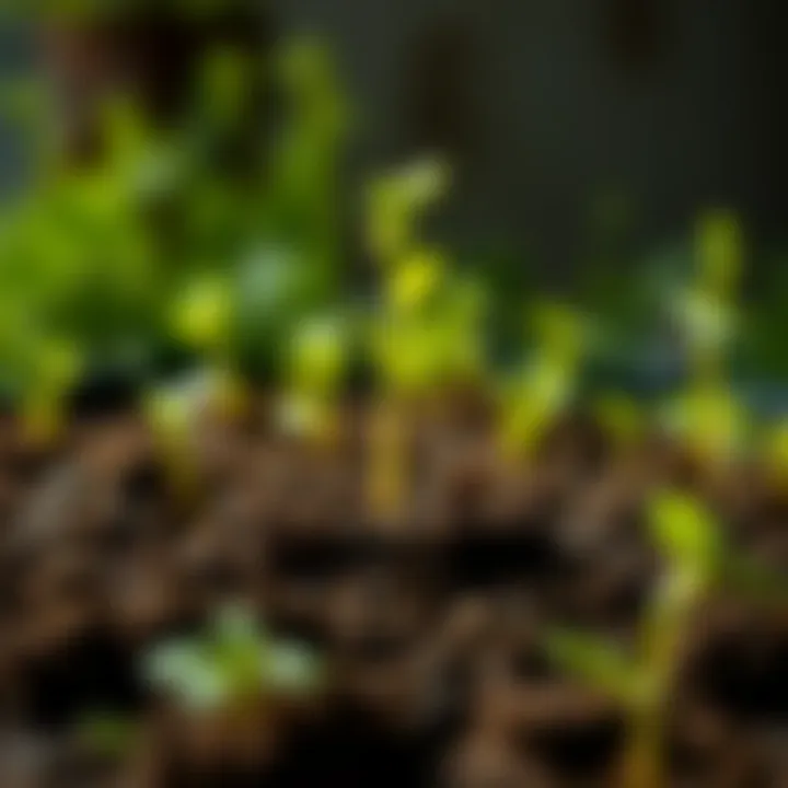 Visual representation of soil's role in ecosystem health