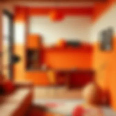 Shades of Orange Vivid orange color palette showcasing various shades