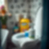 Essential cleaning supplies for maintaining toilet hygiene