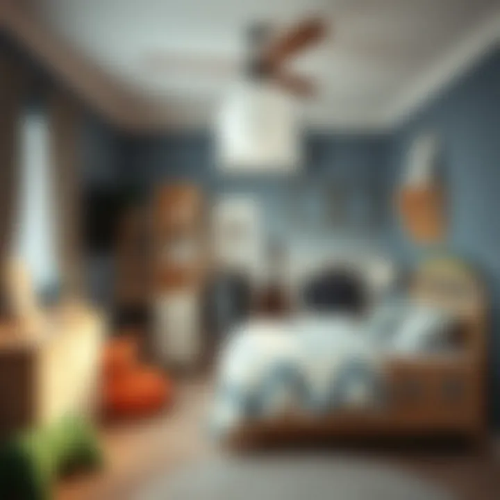 Themed decor for a children's room