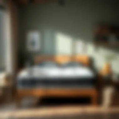 A cozy bedroom with a perfectly chosen mattress height