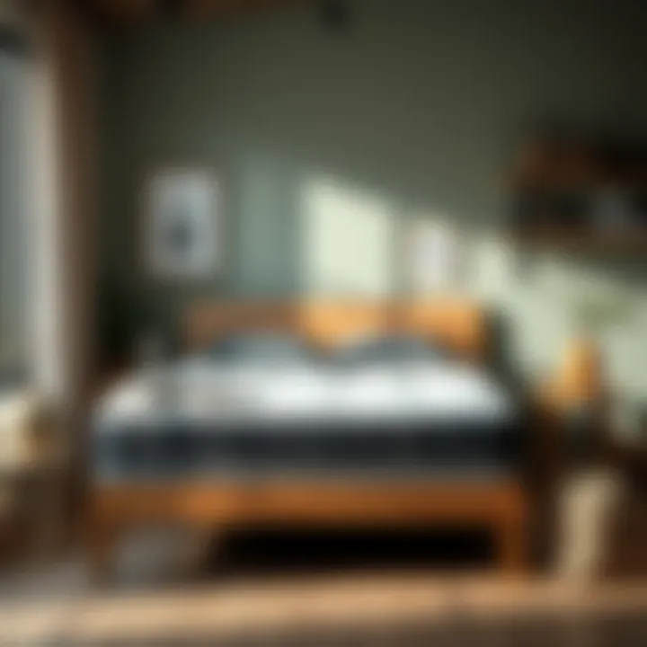 A cozy bedroom with a perfectly chosen mattress height