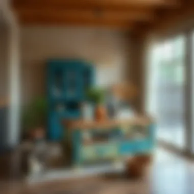 A successful craft project restored after removing paint stains